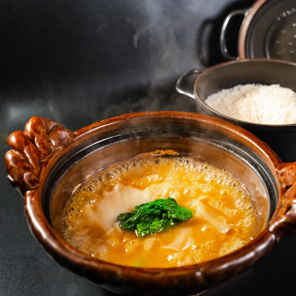 ふかひれのとろみ餡かけご飯